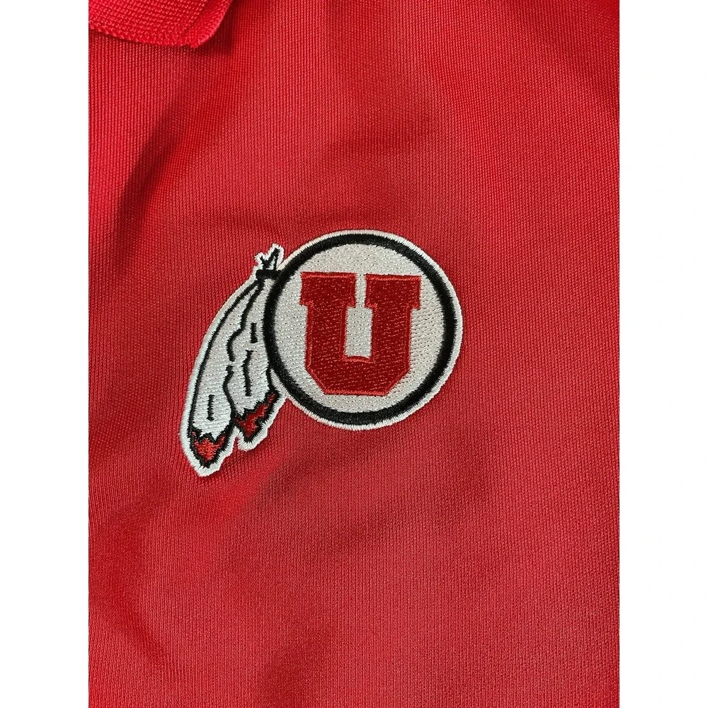 Under Armor/ Utah ‎ Heat Gear Large Short Sleeve Red